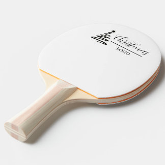 Raquete De Ping Pong Presente de Natal Personalizado Camiseta Moderna C