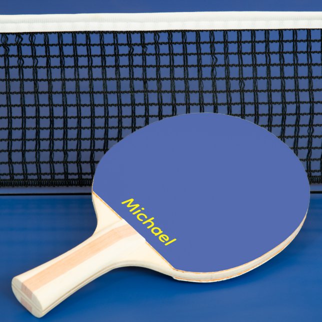 Raquete De Ping Pong presente personalizado para pântano azul masculino (Insitu)
