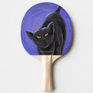Raquete De Ping Pong Presentes & acessórios do gato preto