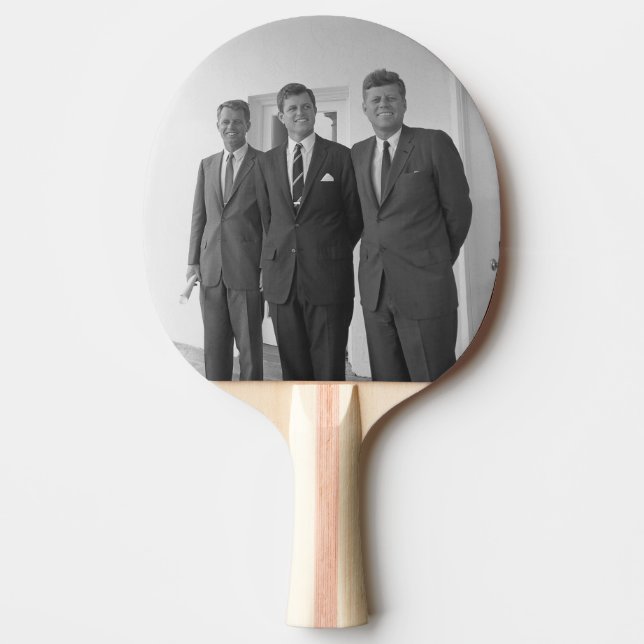 Raquete De Ping Pong Presidente John Kennedy & Brothers American Camelo (Frente)