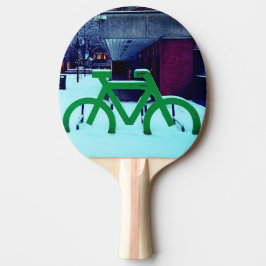 Raquete De Ping Pong Preso na neve