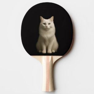 Raquete de ping pong preta 4 Luxe, Gato Angora Tur