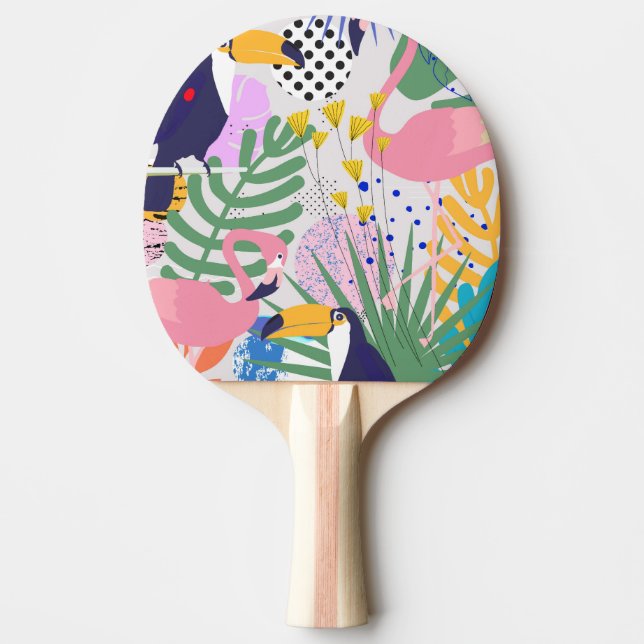 Raquete De Ping Pong Primavera tropical (Frente)