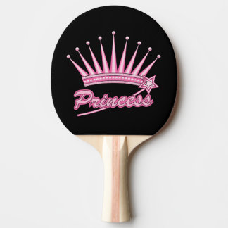 Raquete De Ping Pong Princesa Rosa Coroa