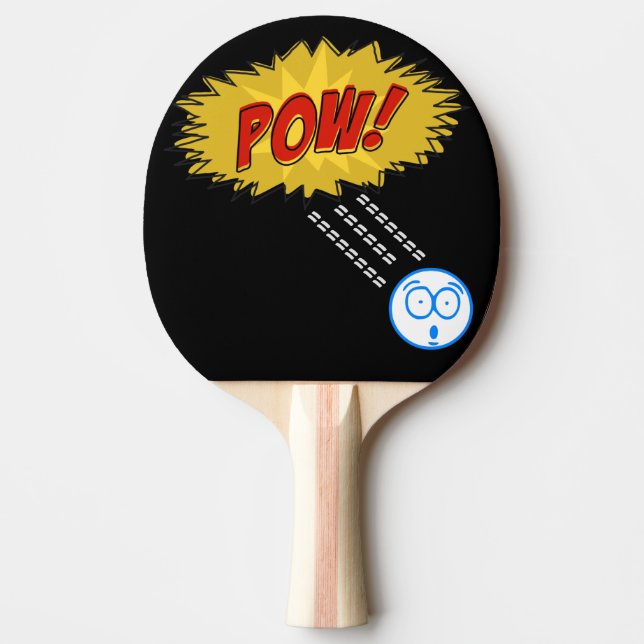 Raquete De Ping Pong Prisioneiro de guerra engraçado (Frente)