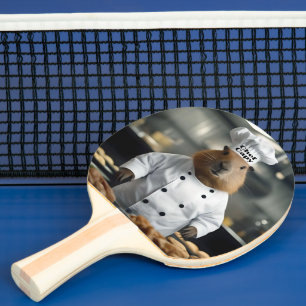 Raquete De Ping Pong Proeza em Massas: O Capivara Culinário