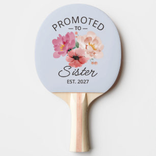 Raquete De Ping Pong Promovida a Irmã Est 2027 Irmã Mais Velha VI