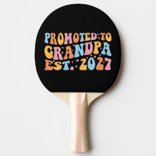 Raquete De Ping Pong Promovido a Avô Est 2027 Novo Papai