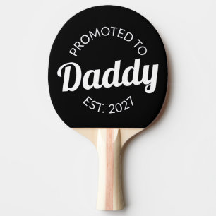 Raquete De Ping Pong Promovido a Papai Est 2027 Novo Papai Chás de Bebê