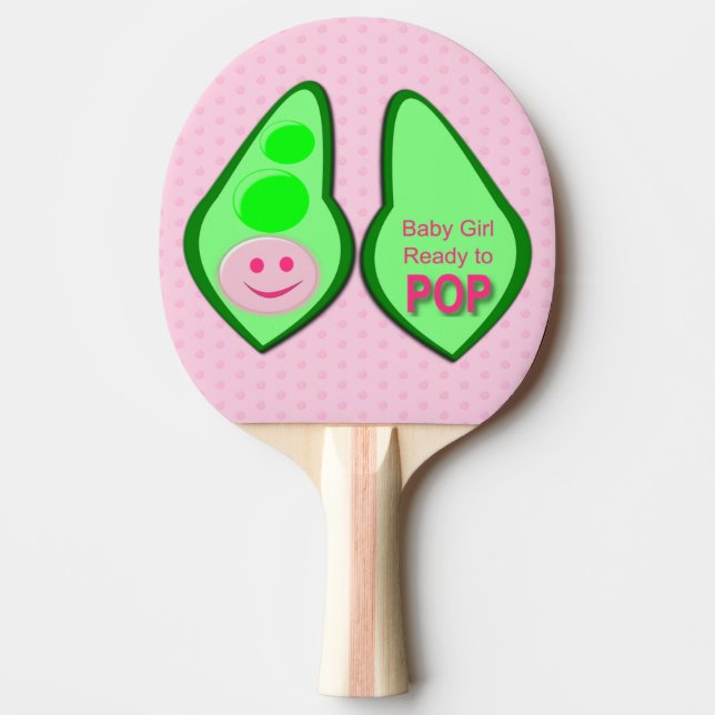 Raquete De Ping Pong Pronta para a Pop (Frente)