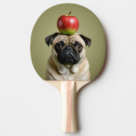 Raquete De Ping Pong Pug Apple