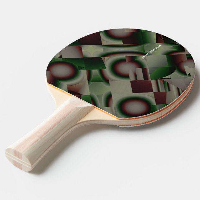 Raquete De Ping Pong PureColor Um & Dois (Verso inclinado)