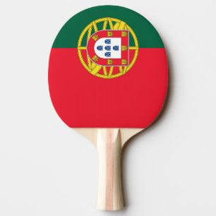 Raquete De Ping Pong Qualidade da bandeira portuguesa