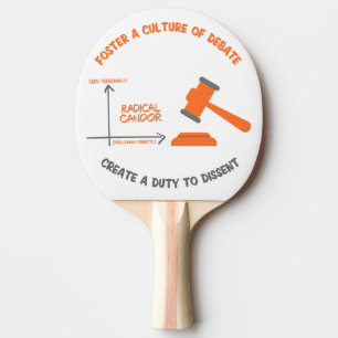 Raquete De Ping Pong Radical obrigação de ditadura de pino pino