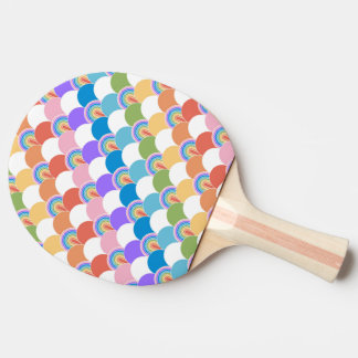 Raquete De Ping Pong Rainbow Clamshell