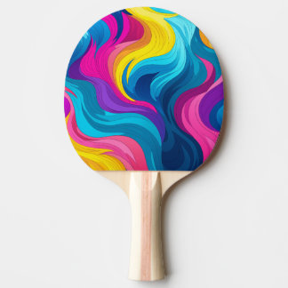 Raquete De Ping Pong Rainbow Delight