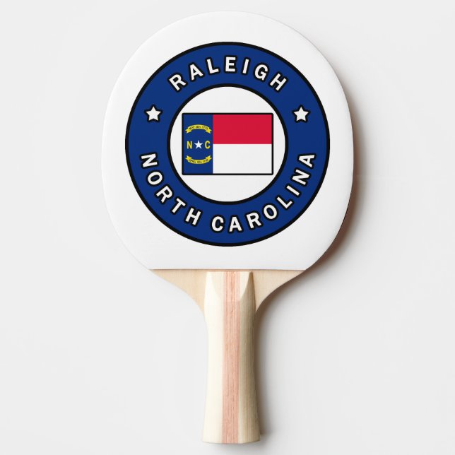 Raquete De Ping Pong Raleigh Carolina do Norte (Frente)