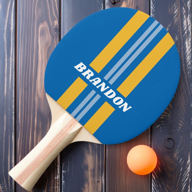 Raquete De Ping Pong Rali de Rali à Parte com Nome (Criador carregado)