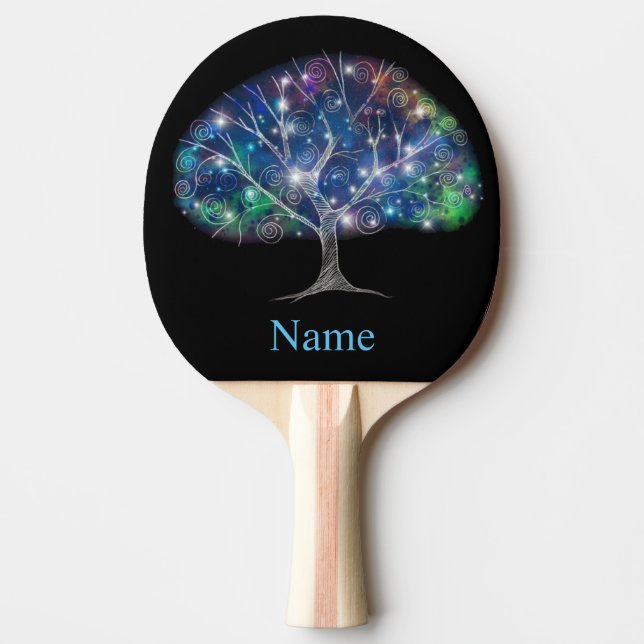 Raquete De Ping Pong Ramificação suave Troço da árvore (Frente)