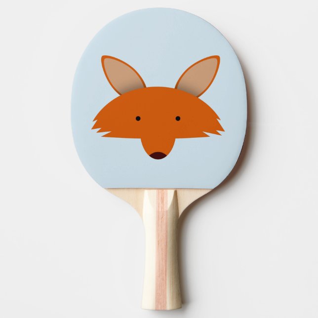 Raquete De Ping Pong Raposa (Frente)