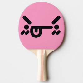 Raquete De Ping Pong Raque de Ping Pong Rosa Claro com Rosto Bravo Mali