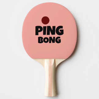Raquete De Ping Pong Raquette de Ping Pong jeu de mot Ping Bong. Cadeau