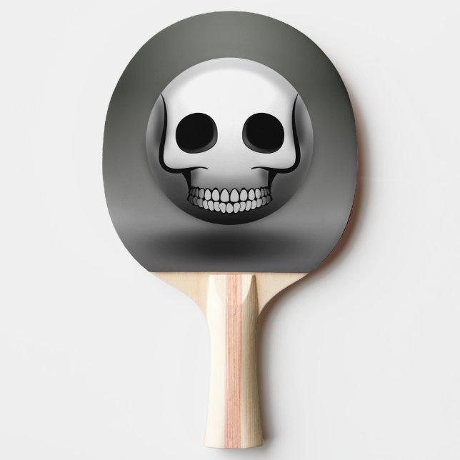 Raquete De Ping Pong Raquette De Ping Pong Skullmoji (Frente)