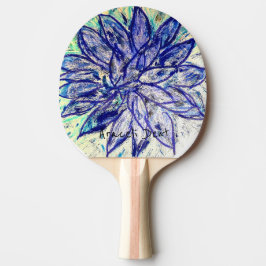 Raquete De Ping Pong Rare Blue Dahlia