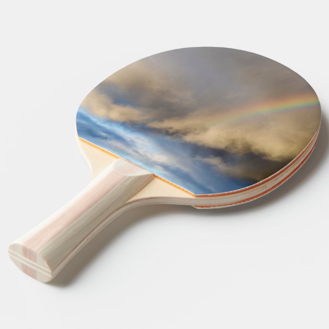 Raquete De Ping Pong rebelião arco-íris (Verso inclinado)