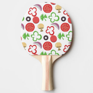 Raquete De Ping Pong Red Rubber Back