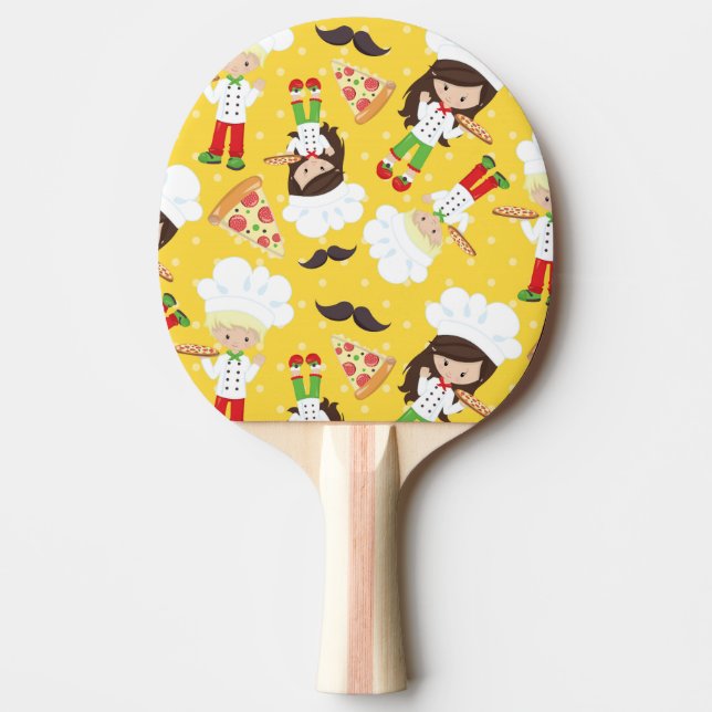Raquete De Ping Pong Red Rubber Back (Frente)