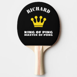 Raquete De Ping Pong Rei do Ping Mestre do Pong
