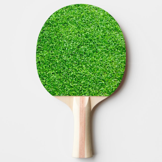 Raquete De Ping Pong relva verde (Frente)
