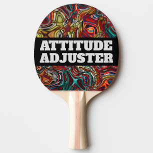 RAQUETE DE PING PONG REMADOR DE PING PONG AJUSTADOR DE ATITUDE DE ARTE
