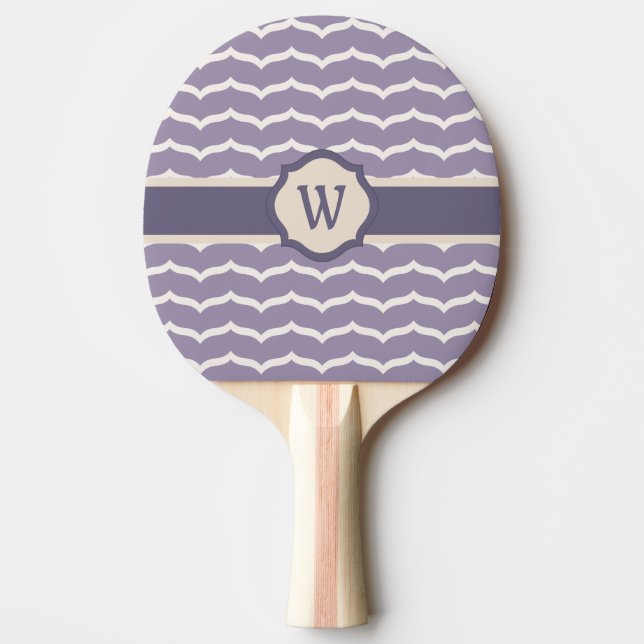 Raquete De Ping Pong Rematado Paddle de Ping Pong Zig Zag (Frente)