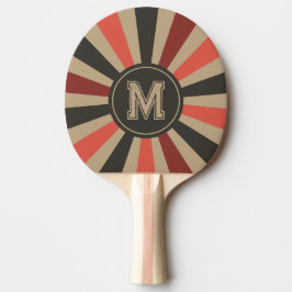 Raquete De Ping Pong Remo Retro Route 66 Explosão Solar