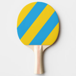 Raquete De Ping Pong Retro Aqua Reef Três Listras Negras