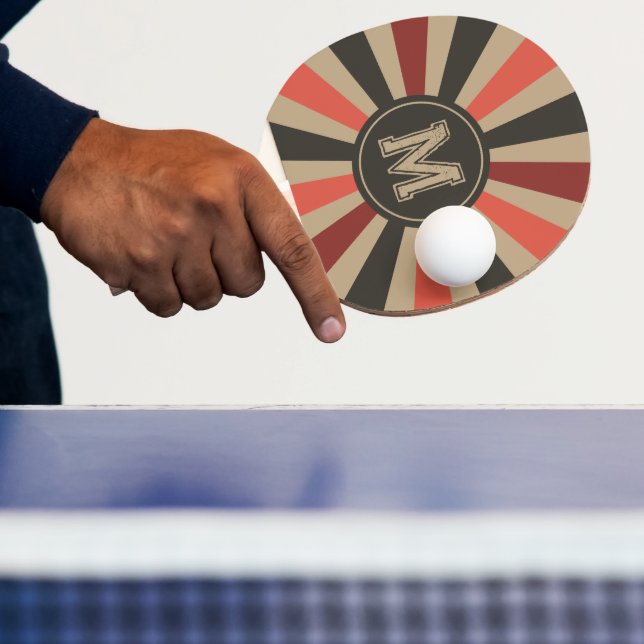 Raquete De Ping Pong Retro Route 66 Sunburst Paddle (Insitu)