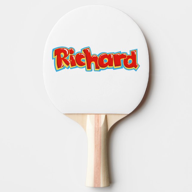 Raquete De Ping Pong Richard grafite (Frente)