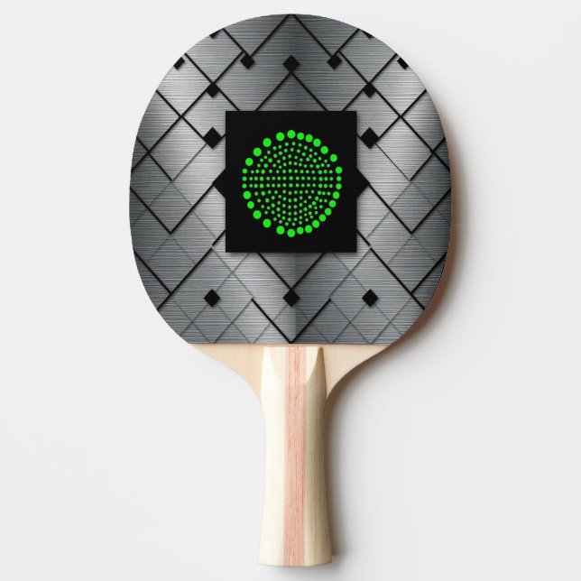 Raquete De Ping Pong Ritmo Chrome Pong (Frente)