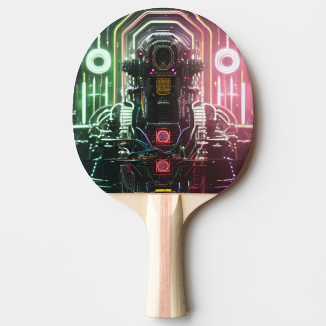 Raquete De Ping Pong Robot 1 ping pong paddle (Frente)