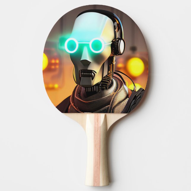 Raquete De Ping Pong Robot 2 ping pong paddle (Frente)