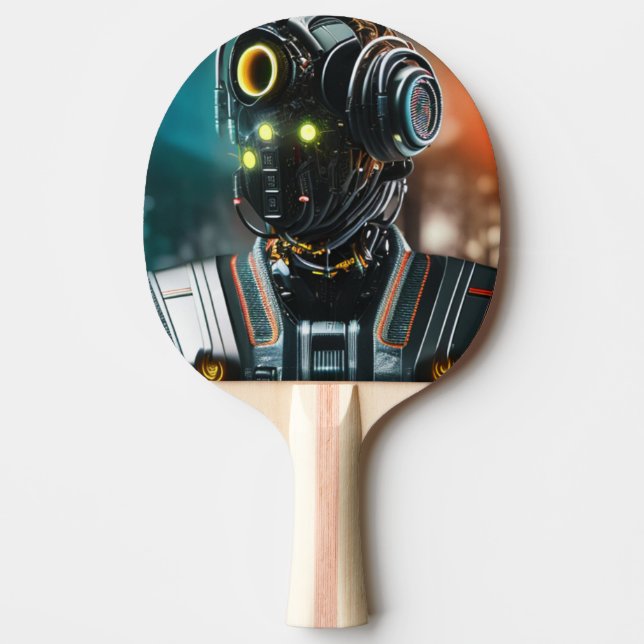 Raquete De Ping Pong Robot 3 ping pong paddle (Frente)