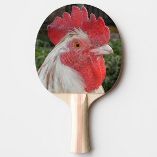 Raquete De Ping Pong Rooster Castanho Escondido,