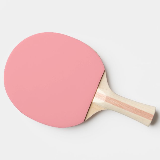 Raquete De Ping Pong Rosa macio sólido (Lateral)