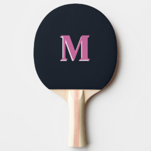 Raquete De Ping Pong Rosa profunda do marinho