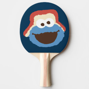 Raquete De Ping Pong Rosto de Woodland Monstro do Cookie