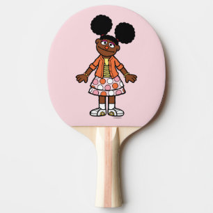 Raquete De Ping Pong Rua Sésamo Gabrielle Portrait