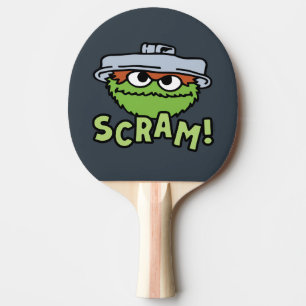 Raquete De Ping Pong Rua Sésamo Oscar, o Grouch Scram!