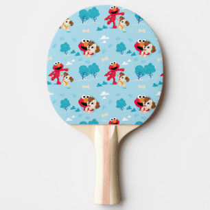 Raquete De Ping Pong Rua Sésamo   Padrão Elmo & Tango